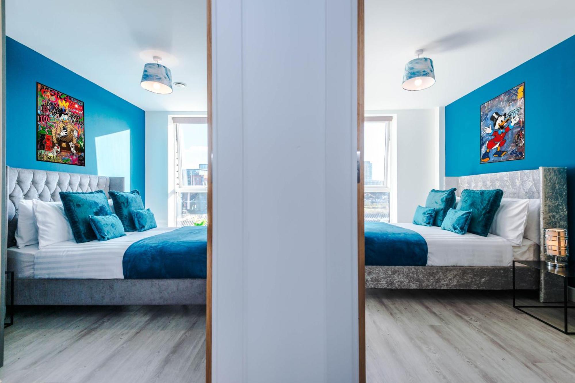 Lux Livin' Apartments - Luxury 5 Bed Apartment Manchester City Centre Exterior foto